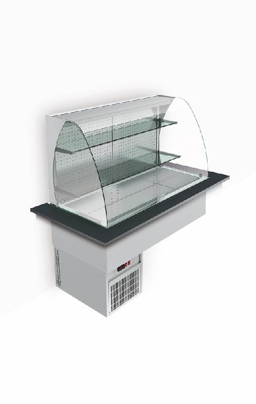 Mural réfrigéré ventilé ouvert intégré, 3x gn 1/1 h=200 mm - AYC0119/E_0
