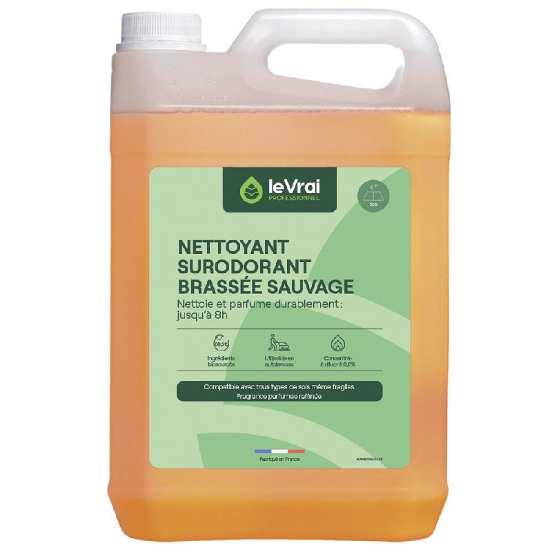 NETTOYANT SURODORANT CONCENTRÉ LE VRAI BRASSÉE SAUVAGE 5 L