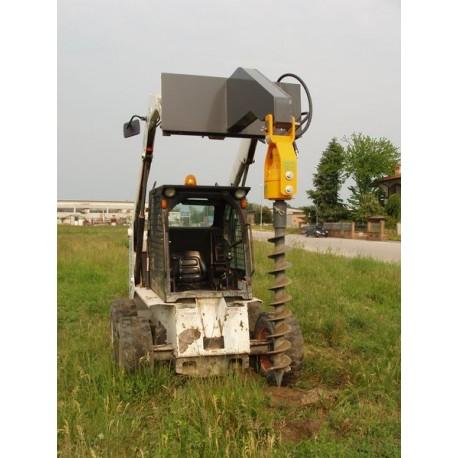 Platine pour mini-chargeur pour tarière ta ou tb ut01_0