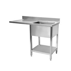 Plonge Inox Lave Vaisselle 1200 x 600 mm | CUIST STSD126L | Achat au meilleur prix - 8508594339268_0