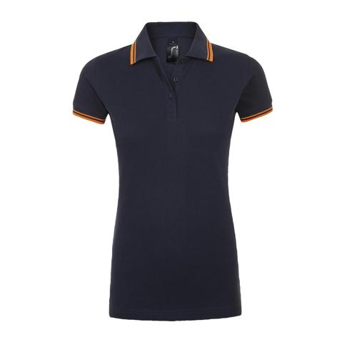 POLO PERSONNALISABLE FEMME EN COTON PEIGNÉFRENCHMAR/ORFLU