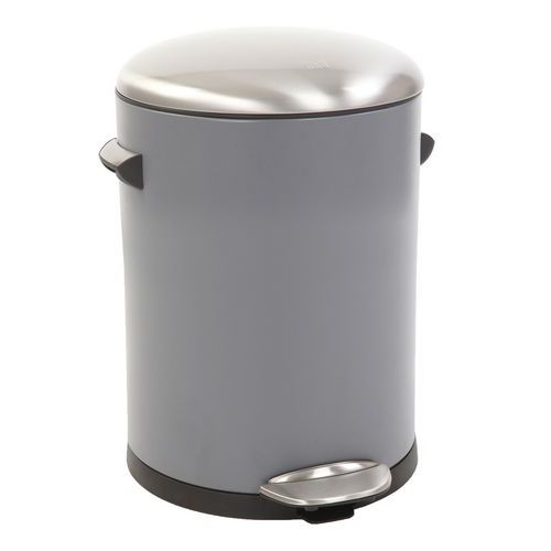POUBELLE À PÉDALE BELLE DELUXE 3 L GRISE - EKO