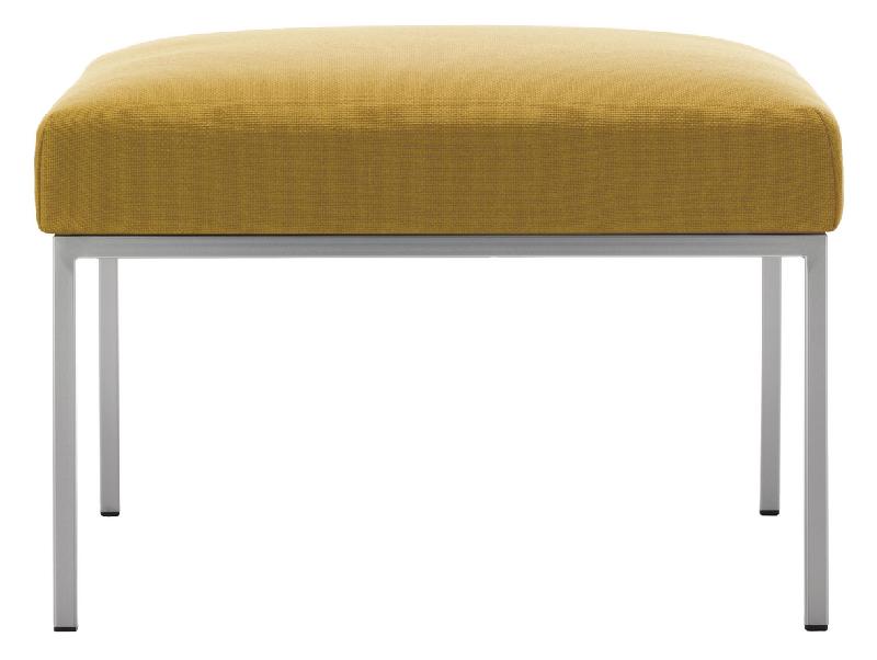 POUF ATRIUM TISSU M1 SAFRAN - MANUTAN COLLECTIVITÉS