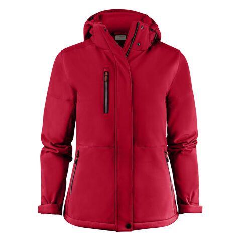 PRINTER OVERLANDING VESTE SOFTSHELL FEMMES ROUGE - TAILLE S