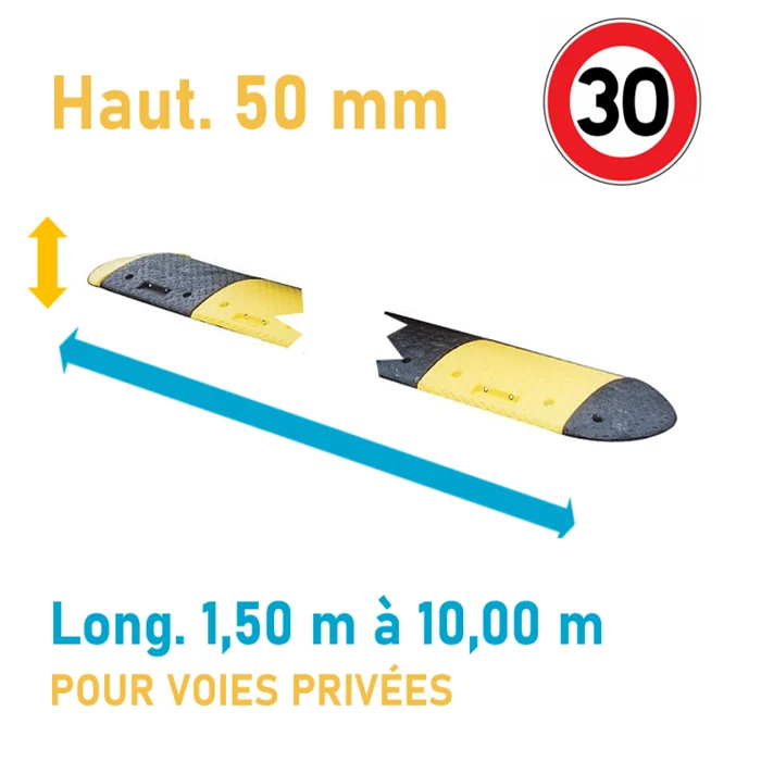 Ralentisseur 50 mm voies privées (8,50 m)_0