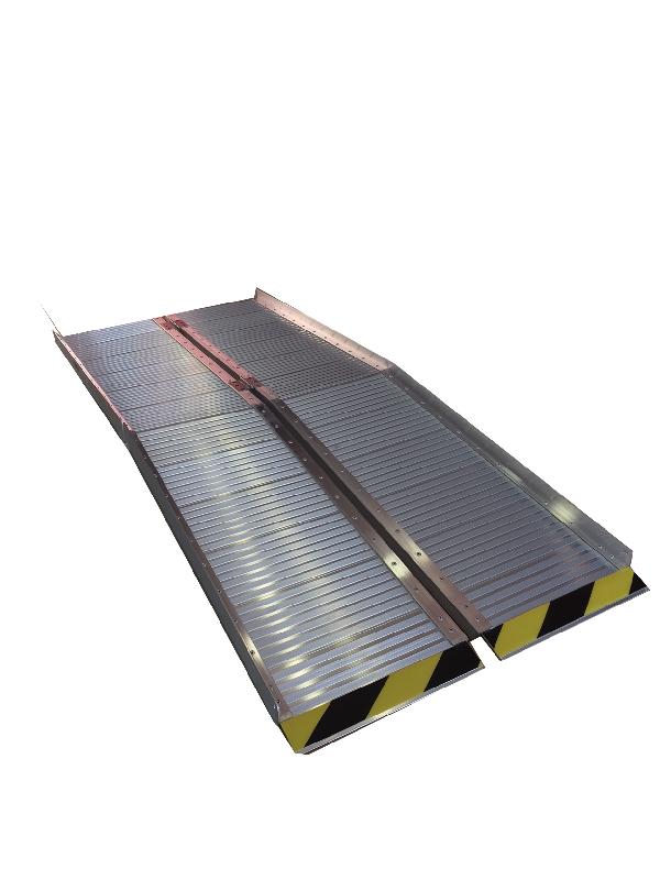 Rampe pliable en aluminium - 188cm x 74cm - Charge 250kg - RDP40103_0