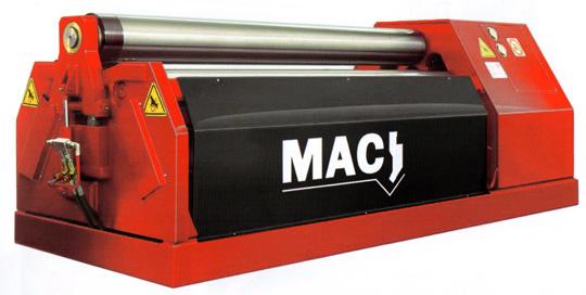 Rouleuses croqueuses MAC - Fabrication italienne, 3 ou 4 rouleaux - Série BIP et BR avec pré-croquage_0