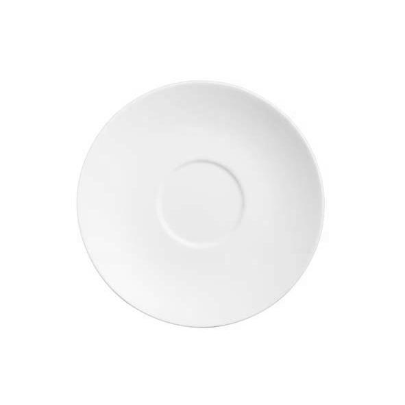SOUS-TASSE BLANCHE EN PORCELAINE 16.5CM - CHEF & SOMMELIER - OLEA