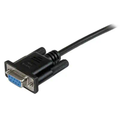 StarTech Cble null modem série DB9 RS232 de 2m - Cordon_0