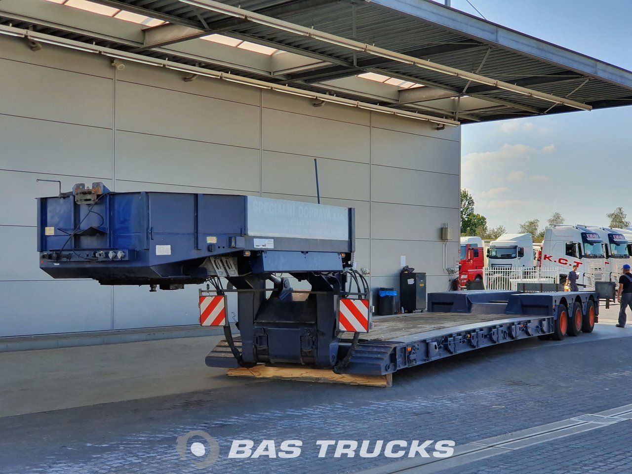 STBZ-3VA Abnehmbare Schwanenhals - Semi-remorque porte-engins Faymonville - Capacité 55.000 kg - 2004_0