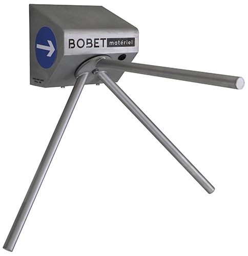 Tripode manuel ergonomique et hygiénique - inox AISI 304/304L - passage en sens unique_0