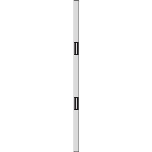 TUBE ÉLECTROMAGNÉTIQUE VERTICAL SÉRIE 550KG -RECOUPABLE -RÉVERSIBLE -24/48V -AVEC CONTACT INVERSEUR IZYX