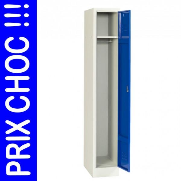 Vestiaire monobloc éco - Industrie propre - 1 case - Marque Rolléco_0