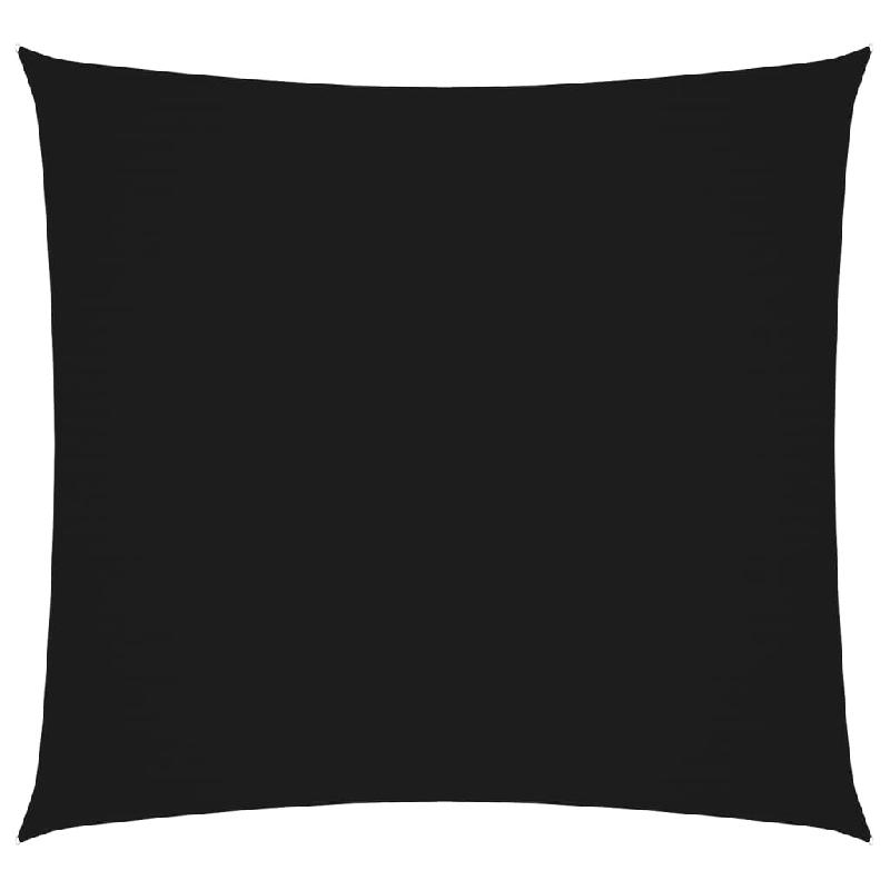 VidaXL Voile de parasol tissu oxford carré 6x6 m noir Modèle Sirius Advance - noir 135747_0