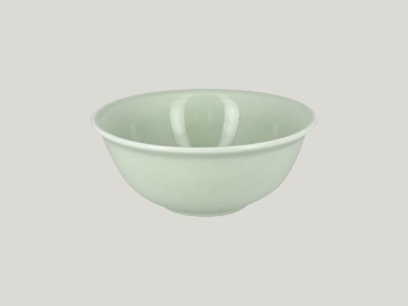BOL ROND VERT PORCELAINE Ø 16 CM VINTAGE RAK