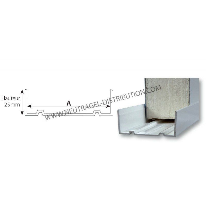 Profilé pour chambre froide - 
