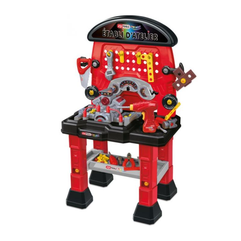 Établi d’atelier pour enfants, 78 pcs KS Tools | 100084-GR_0