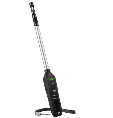 Anémomètre télescopique Bluetooth PCE-HWA 20BT - PCE Instruments - sonde à fil thermique, compact et précis_0