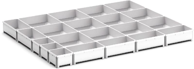 BACS RANGEMENT CUBIO EKK-8675 21 COMPARTIMENTS - BOTT - MANUTAN COLLECTIVITÉS