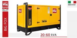 Bigfox - s  modele  p30 à 65 groupes électrogènes industriel - visa  - de 20 à 60 kva_0