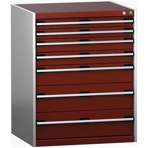 BOTT 1 ARMOIRE À TIROIRS SL-8710-7.4 AVEC 7 TIROIRS POUR CHARGE LOURDE - BOTT