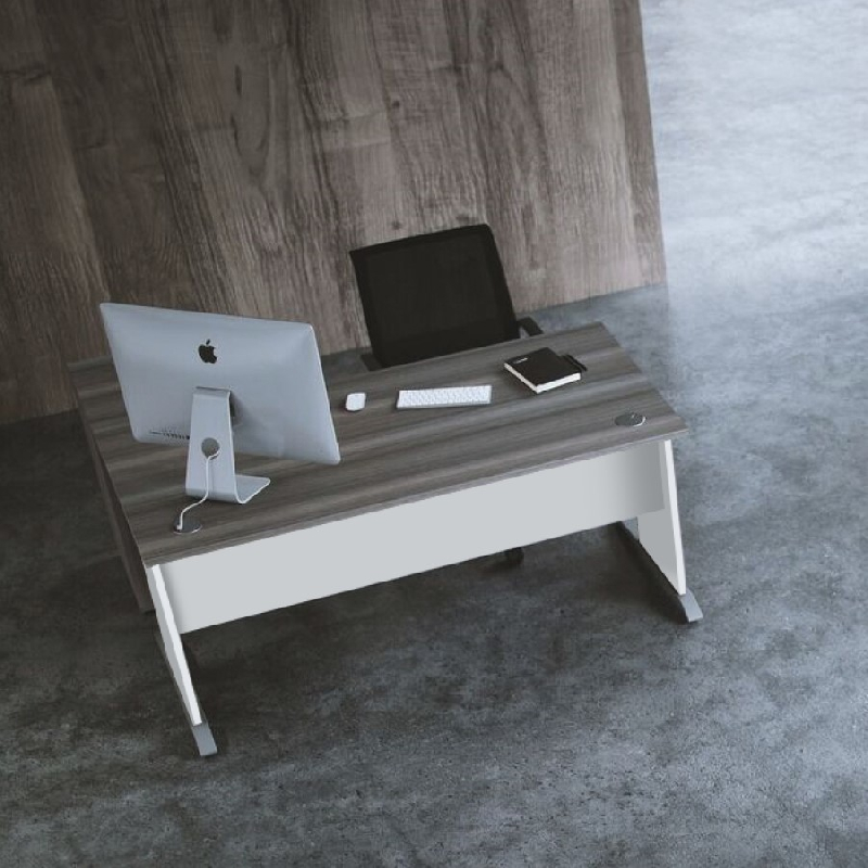 Bureau individuel pieds panneaux RETRO_0