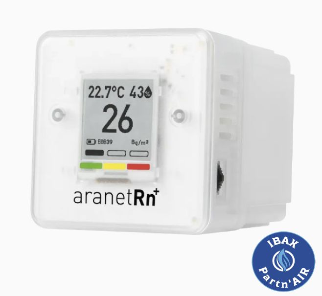 Capteur Aranet RADON Sensor Plus - Connecté, autonome et portable, mesure radon, température, humidité et pression_0