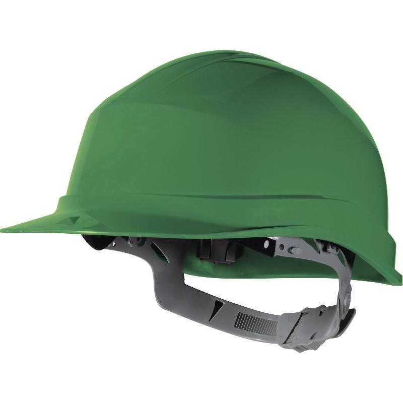 Casque de chantier en polypropylène ou HDPE - Serrage glissière - Zircon1 - Isolement électrique jusqu'à 1000VAC_0