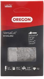 CHAINE DE TRONÇONNEUSE OREGON 3/8' (9.25MM) - 1,3MM - 52 MAILLONS  91VXL052