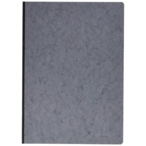 Clairefontaine Lot de 5 Cahier Age Bag A4, 192p./96 feuilles 90 g/m² brochure dos toilé, couv. Coloris gris, quadrillé 5x5 - 3329687914255_0