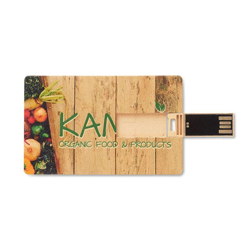 Clé USB carte de crédit en bioplastique 4Go à 32Go - Clés USB import_0
