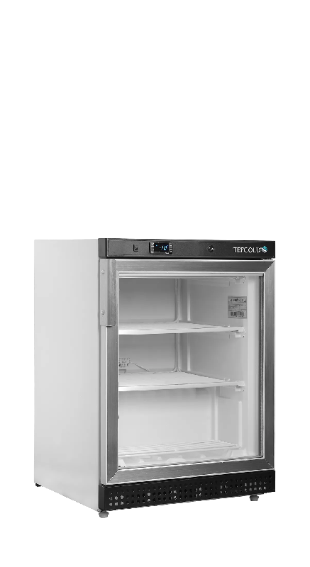 Congélateur vertical vitré UF200G (200 / 120L) Blanc TEFCOLD_0