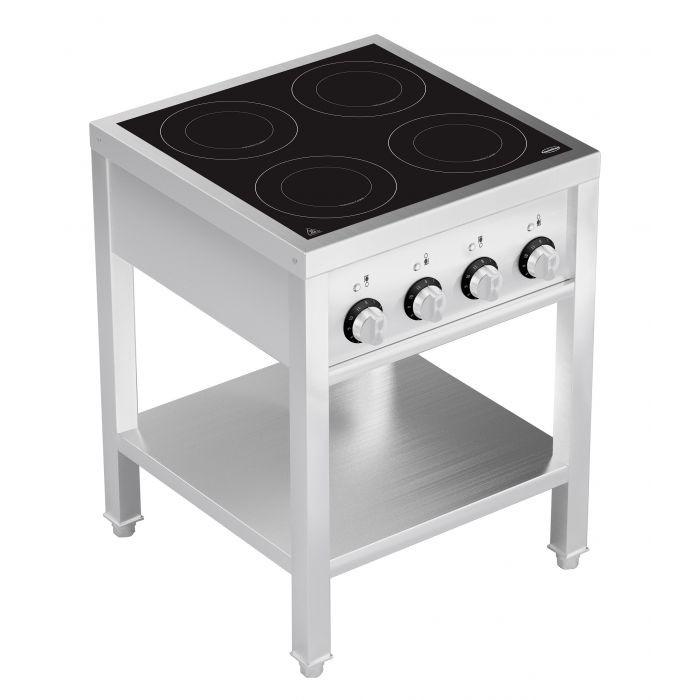 Cuisinière à induction 4 zones avec essous ouvert 7505.0035 COMBISTEEL_0