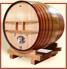 Cuve de vinification et stockage - Foudres ronds - Élevage sous bois avec garantie 1 an et SAV local_0