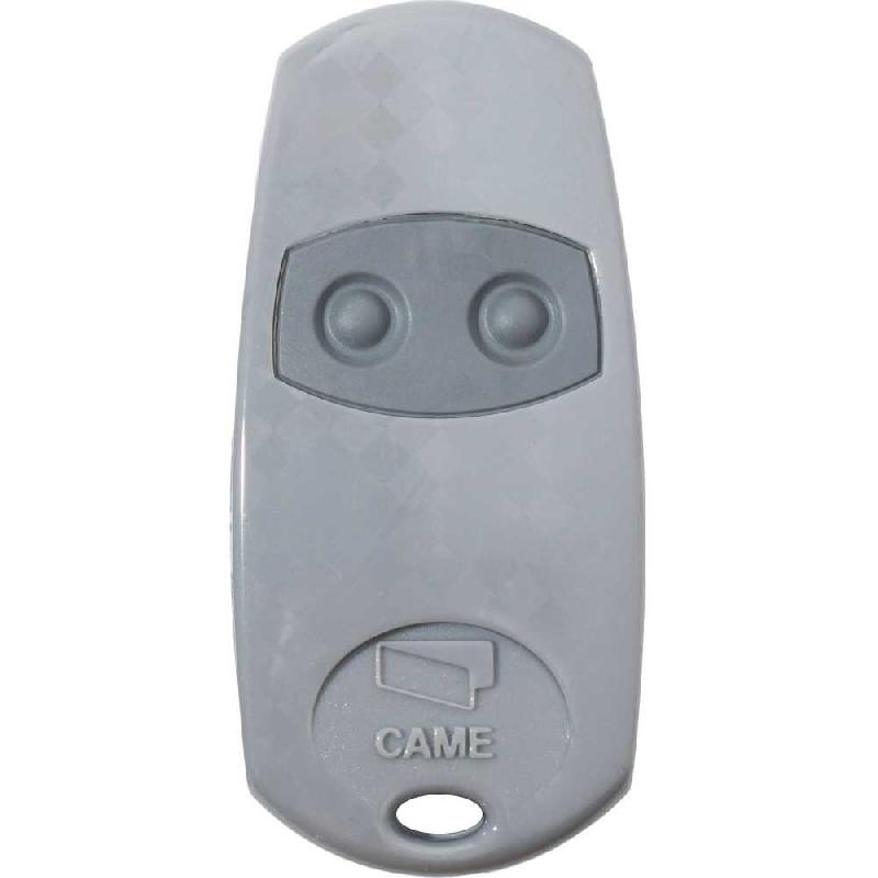 Émetteur 2 fonctions TOP-432EE plastique gris clair 68,5 x 32 x 11 mm CAME - gris plastique 392079_0