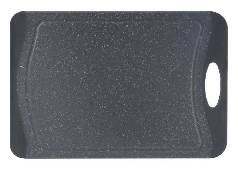 Eva planche à découper en PP antidérapante 41,8×28,5×0,88 cm - noir plastique polypropylène 047528_0