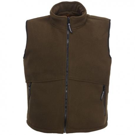 Gilet ANGARA polaire 450 g/m² marron - Europrotection  | 5GANM_0