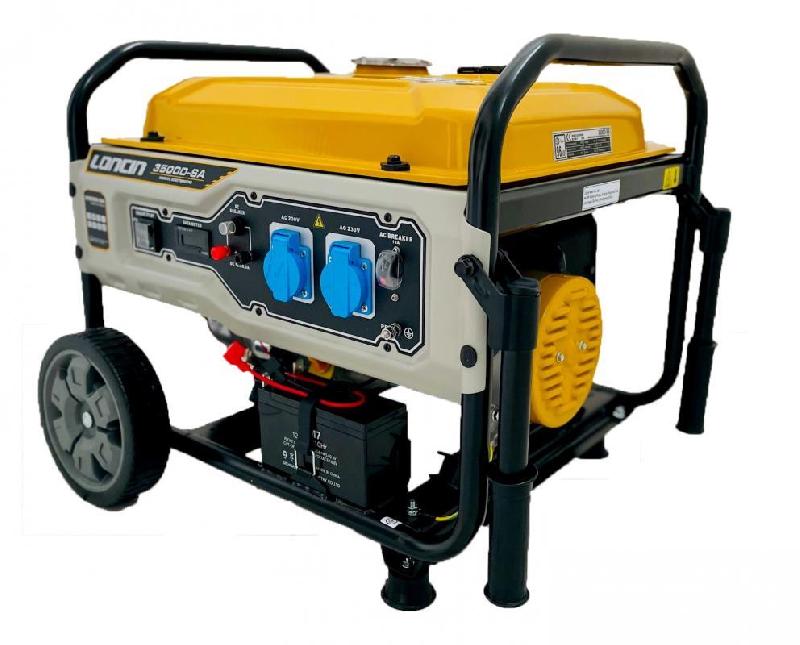 Groupe électrogène débruité monophasé 5,5 kVA LC 3500 D-S - Loncin essence - FRANCEPOWER - 00334_0