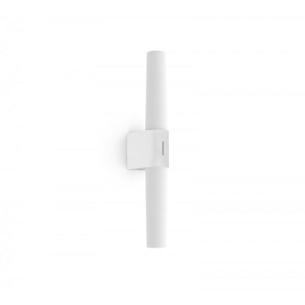 HELVA DOUBLE SDB APPLIQUE MURALE PLASTIQUE BLANC LED INTEGRÉE 3000K - NORDLUX 2015311001