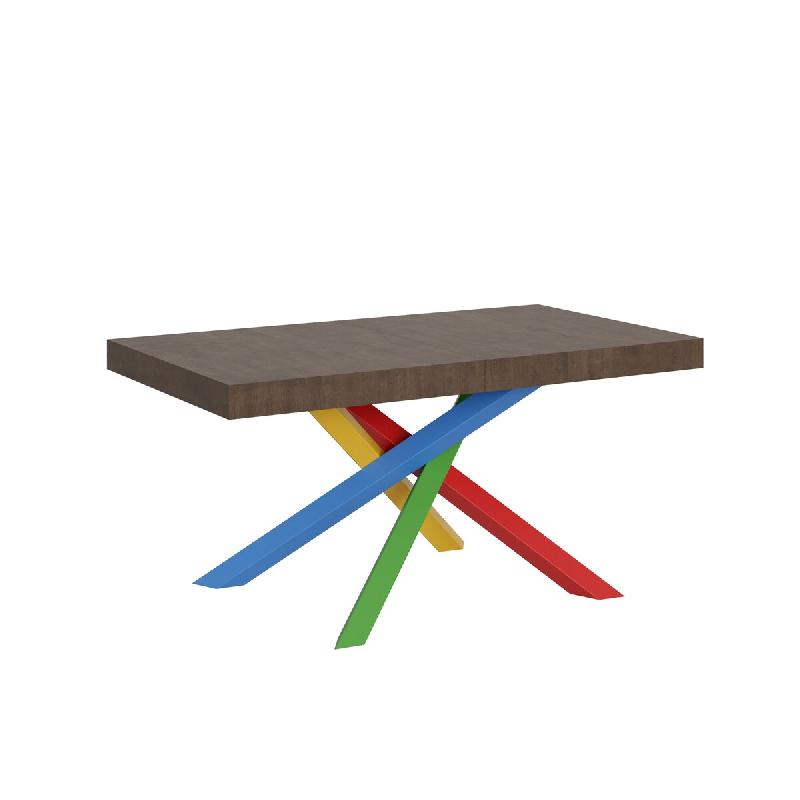 Itamoby Table Extensible 90X160/420 Cm Volantis Noce Structure 4/B - marron VE160TAV4B420-NC_0