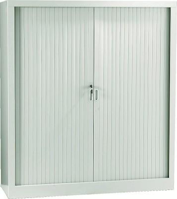 ARMOIRE MÉTAL CLASSIQUE 120 X 135 CM RIDEAUX PVC ANTHRACITE - MANUTAN COLLECTIVITÉS