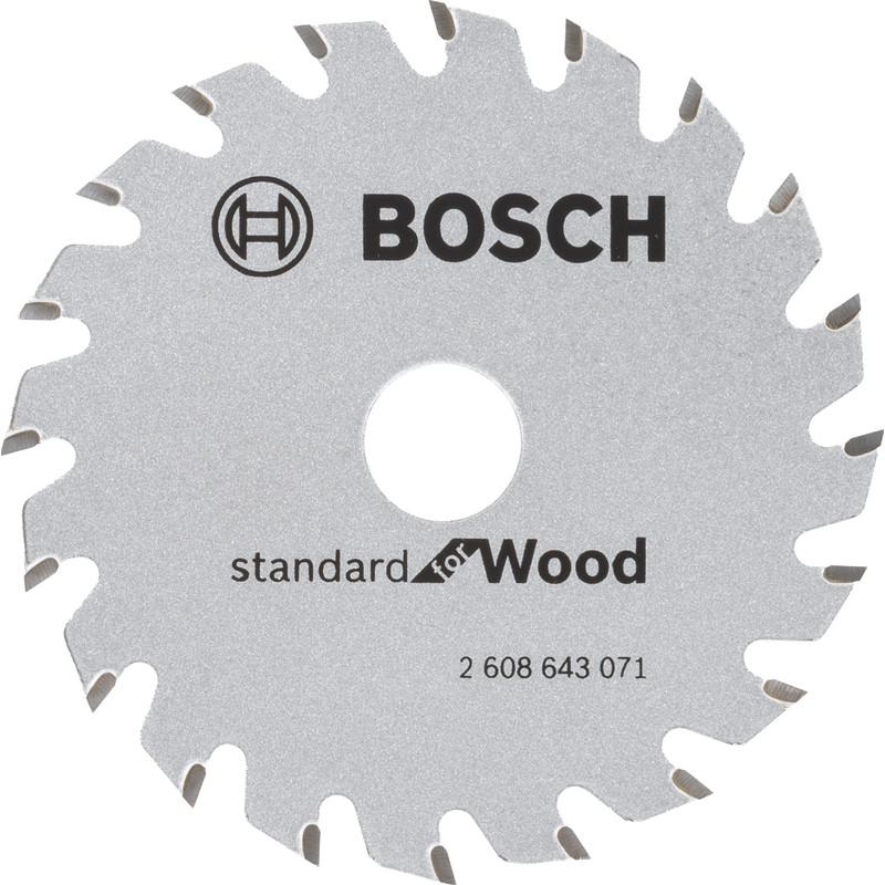 LAME DE SCIE CIRCULAIRE BOSCH OPTILINE WOOD 85X15X1.1 MM 20T