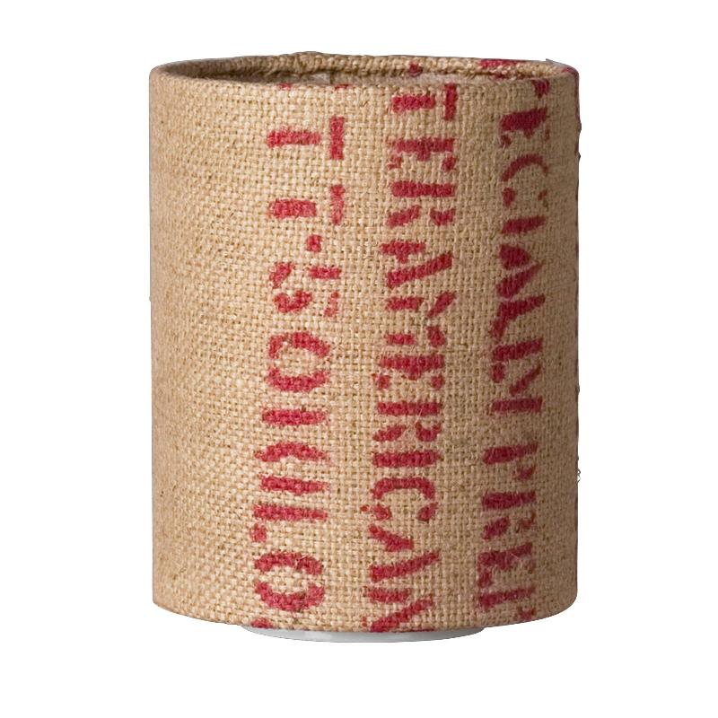 LUMBONO LAMPE À POSER N°17 HARICOT NACRÉ, SAC À CAFÉ