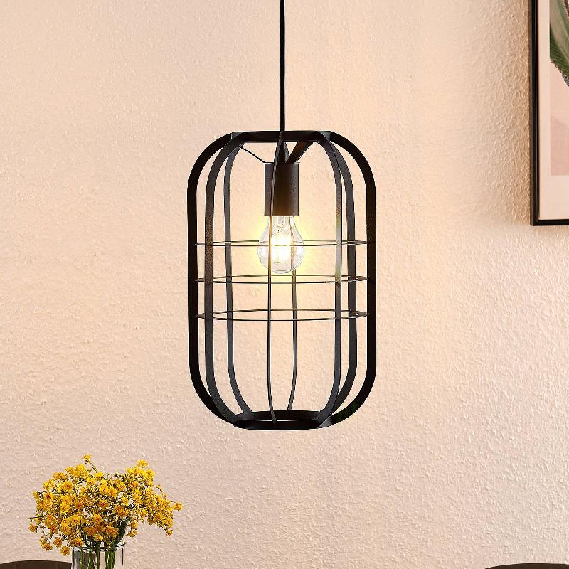 LINDBY KEARA SUSPENSION AVEC ABAT-JOUR CAGE