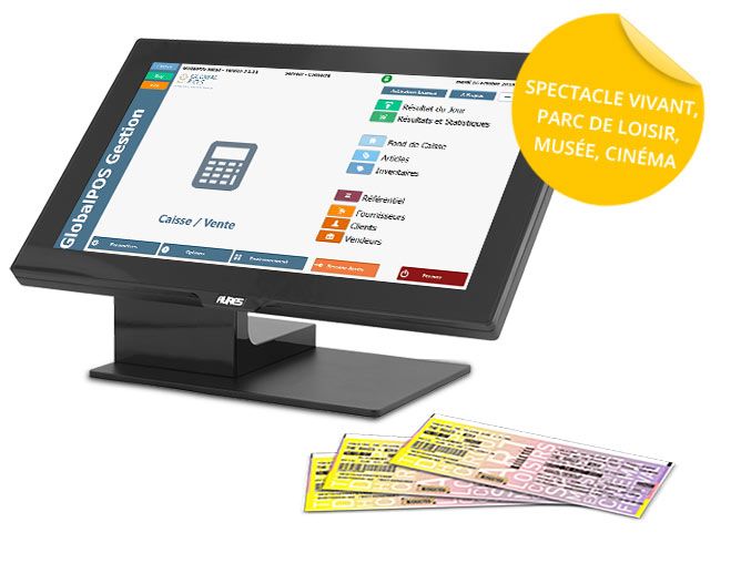 Logiciels d'encaissement - globalpos solutions d'encaissement - pour l'édition de billets numérotés_0