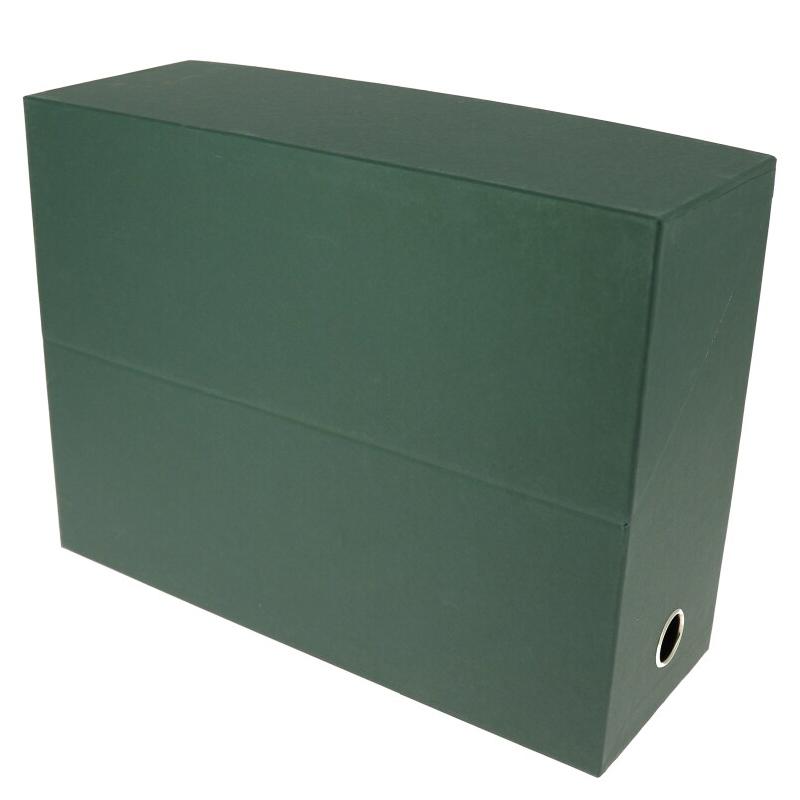 Lot de 5 Boîte de transfert Nature Line 34x25,5, dos de 120, en carte, coloris vert - 3504920020225_0