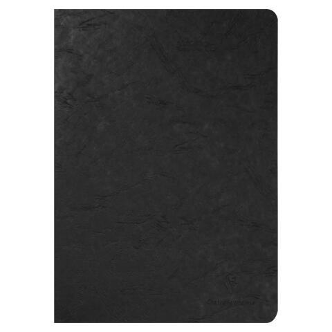 LOT DE 5 - CAHIER PIQUÉ AGE BAG A4 96 PAGES UNI - NOIR