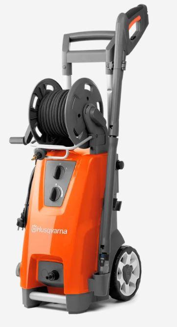 Nettoyeur haute pression extra-large et puissant - HUSQVARNA PW480 avec pompe en laiton, tuyau renforcé et accessoires intégrés_0