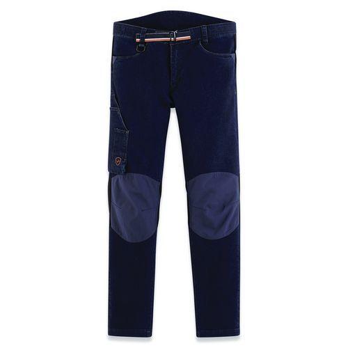 PANTALON DE TRAVAIL SLIM FEMME BOSTON TAILLE: 40 BLEU