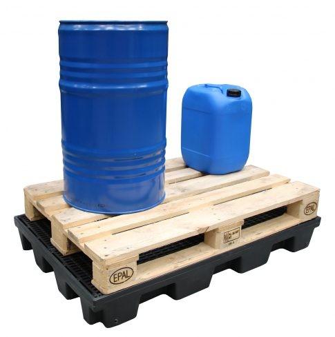 Plateforme en rétention PE Eco conçu - hauteur 150 mm - volume 120 l_0